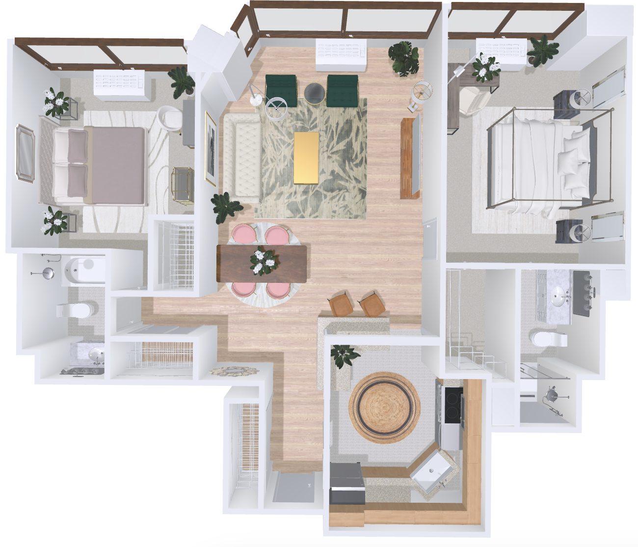 Floor Plan, Millennium Park Plaza, Chicago, IL, 60654