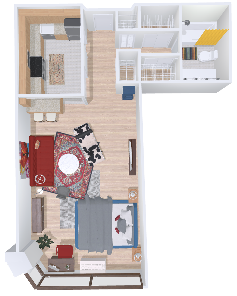 Floor Plan, Millennium Park Plaza, Chicago, IL, 60654